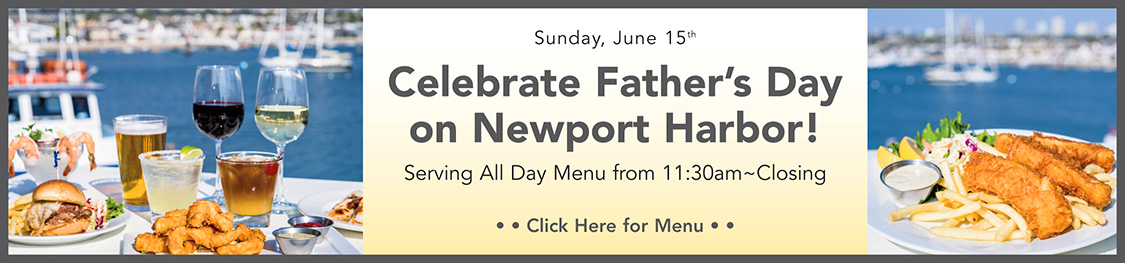 Celebrate Father's Day on Newport Harbor!